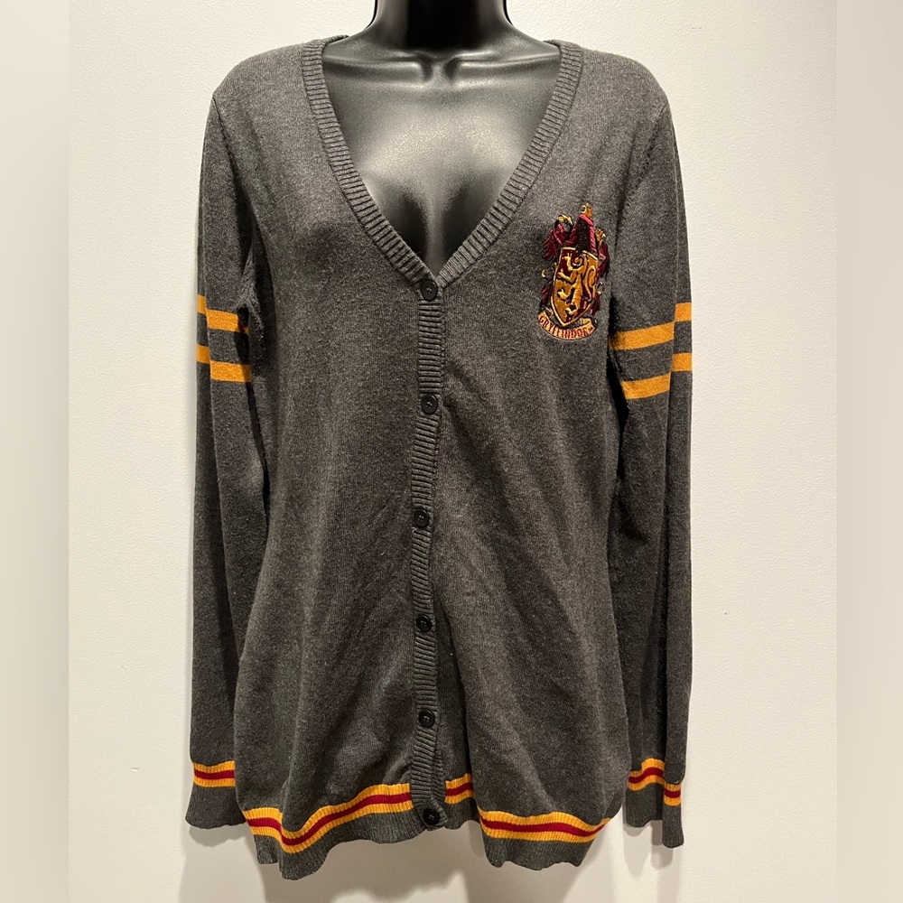 Official Harry Potter Gryffindor House Cardigan - Women’s Size L